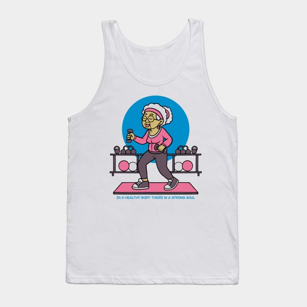 Gym Class Tank Top by Malik's